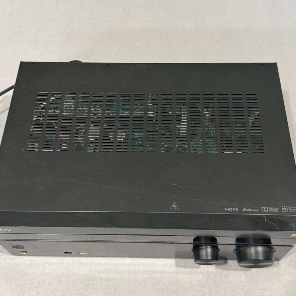Sony STR-DH550 AV Receiver Home Theater Black 5.2 Channel 4K HDMI Hi-Res Audio